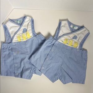 Twin Sunsuits